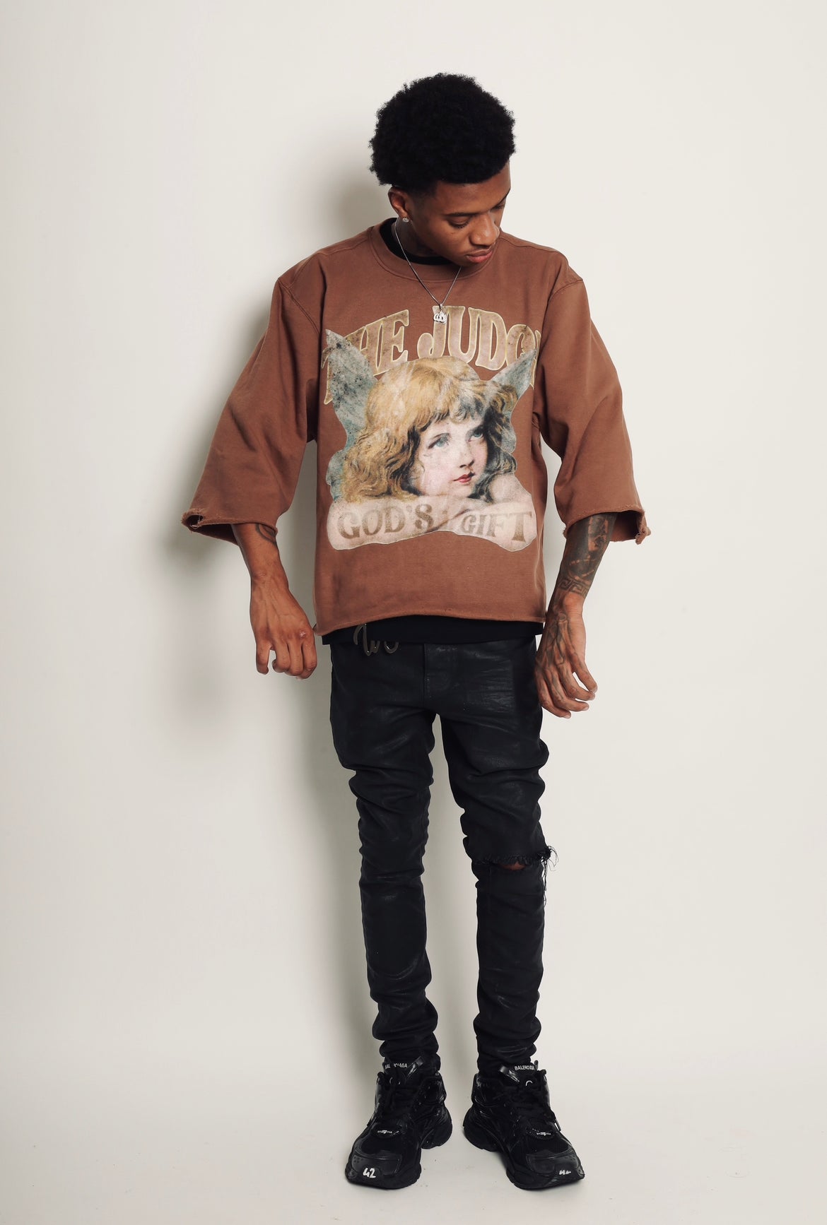 The Judge Cropped Crewneck