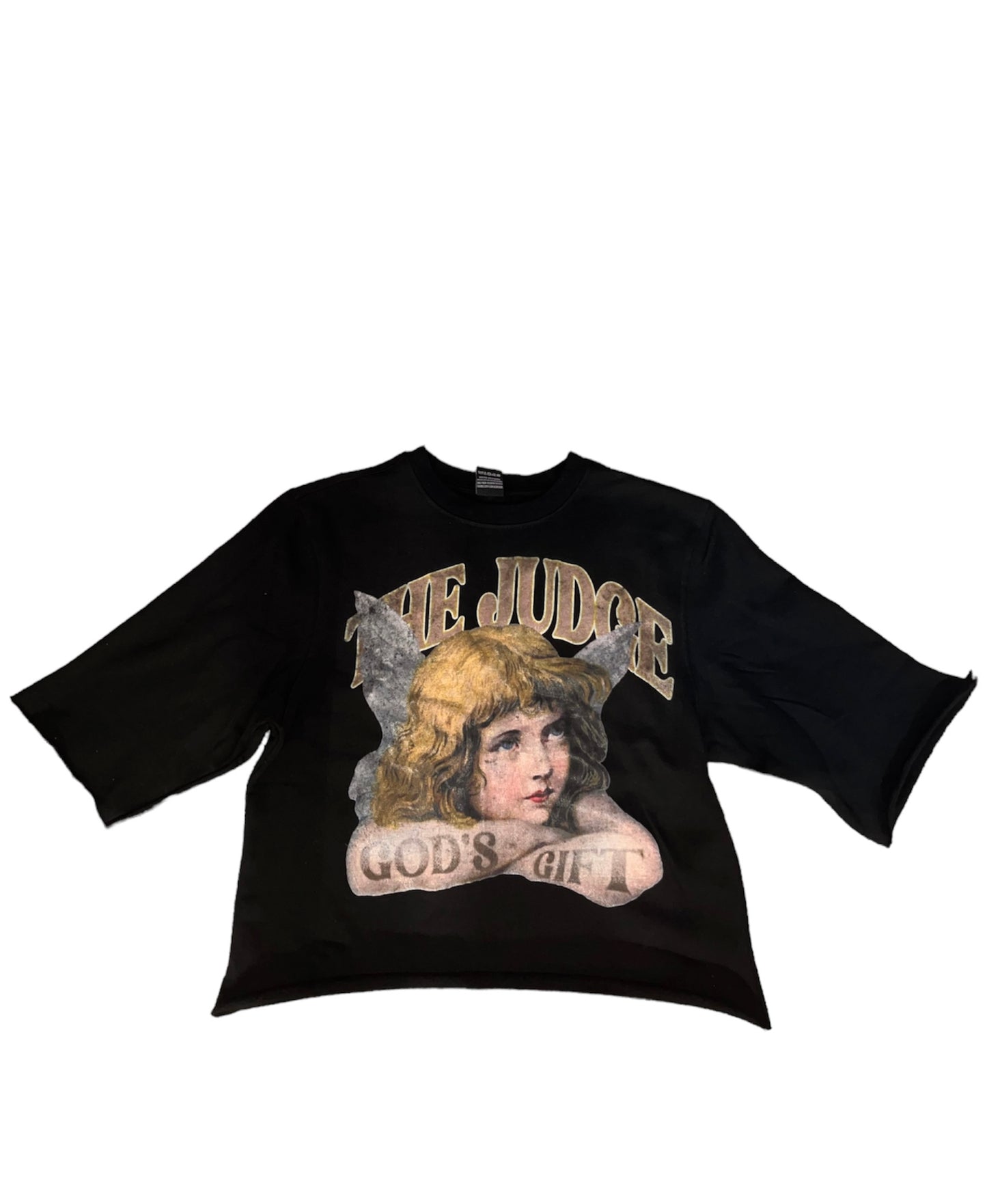 The Judge Cropped Crewneck